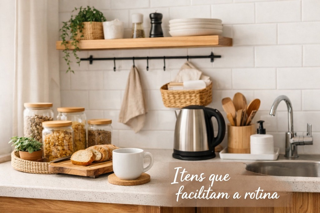 Itens simples para uma casa prática no dia a dia
