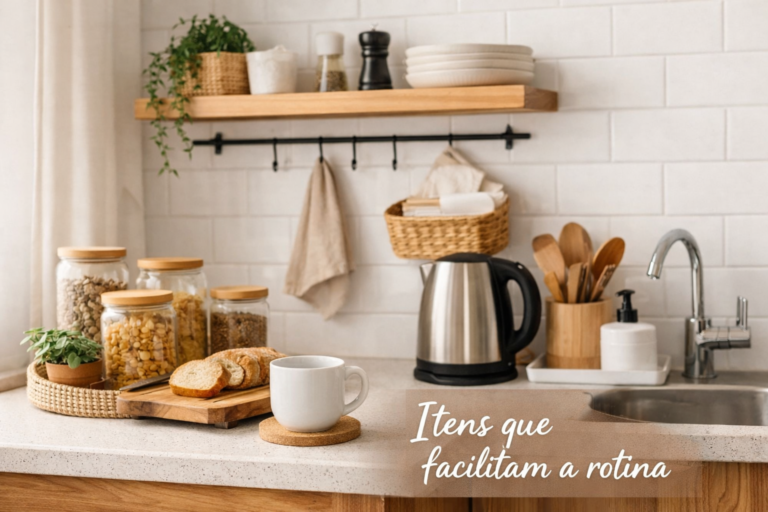 Itens simples para uma casa prática no dia a dia